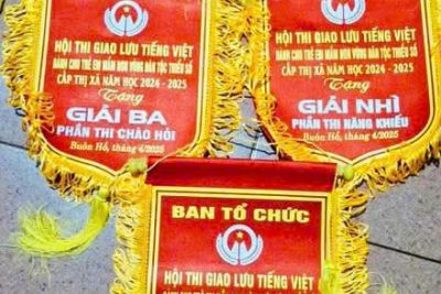 Giải hội thi giao lưu tiếng việt
